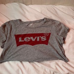 Cropped Levi’s shirt